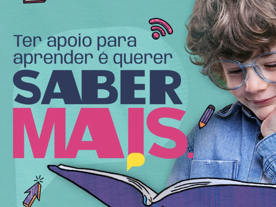 Aluno do Ensino Fundamental I da Escola Agnus Dei
