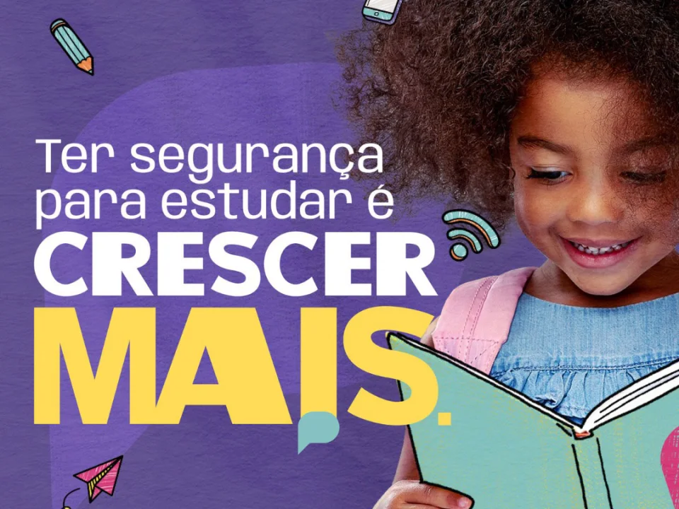 Aluna da Educação Infantil da Escola Agnus Dei